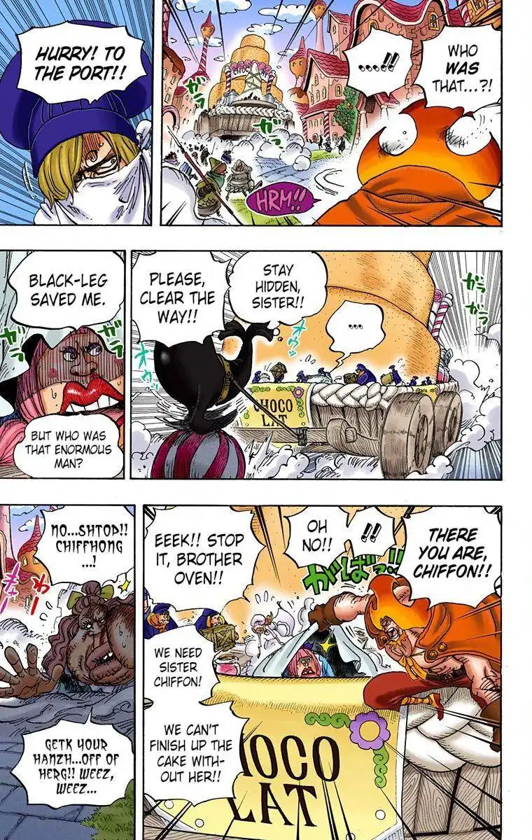 One Piece - Digital Colored Comics Chapter 887 11
